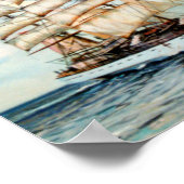 Regatta Cutty Sark/Cutty Sark Tall Ships' Race Poster (Ecke)