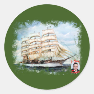 Regatta Cutty Sark/Cutty Sark Tall Ships' Race Runder Aufkleber