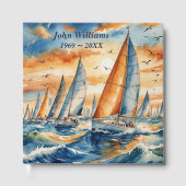 Regatta für Wasserfarben Gästebuch (Vorderseite)