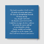 Regatta-Gedächtnisdienst Wasserfarbe Sailboat Gästebuch (Rückseite)