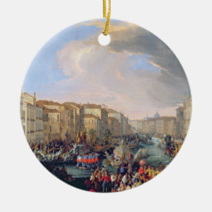 Regatta gehalten zu Ehren Frederick VI von Keramik Ornament