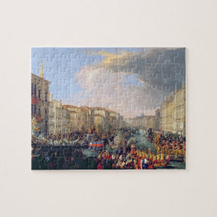 Regatta gehalten zu Ehren Frederick VI von Puzzle