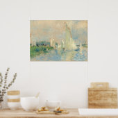 Regatta in Argenteuil - Auguste Renoir Kunst Poster (Küche)