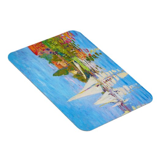 Regatta in Argenteuil Claude Monet Magnet (Rechte Seite)