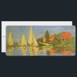 Regatta in Argenteuil von Claude Monet<br><div class="desc">Regatta von Claude Monet in Argenteuil (1872) ist ein Vintager Impressionismus, der ein nautisches Kunstmaler ist. Sie können die Reflektion der Segelboote im See Wasser sehen. Eine Seeseite mit einer Yacht oder einem Bootsrennen an einem sonnigen Sommertag. Über den Künstler: Claude Monet (1840-1926) war Gründer der französischen impressionistischen Malerei, wobei...</div>