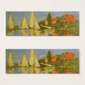 Regatta in Argenteuil von Claude Monet (Vorne & Hinten)