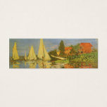 Regatta in Argenteuil von Claude Monet<br><div class="desc">Regatta von Claude Monet in Argenteuil (1872) ist ein Vintager Impressionismus, der ein nautisches Kunstmaler ist. Sie können die Reflektion der Segelboote im See Wasser sehen. Eine Seeseite mit einer Yacht oder einem Bootsrennen an einem sonnigen Sommertag. Über den Künstler: Claude Monet (1840-1926) war Gründer der französischen impressionistischen Malerei, wobei...</div>