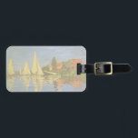 Regatta in Argenteuil von Claude Monet Gepäckanhänger<br><div class="desc">Regatta von Claude Monet in Argenteuil (1872) ist ein Vintager Impressionismus, der ein nautisches Kunstmaler ist. Sie können die Reflektion der Segelboote im See Wasser sehen. Eine Seeseite mit einer Yacht oder einem Bootsrennen an einem sonnigen Sommertag. Über den Künstler: Claude Monet (1840-1926) war Gründer der französischen impressionistischen Malerei, wobei...</div>