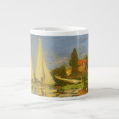 Regatta in Argenteuil von Claude Monet Jumbo-Tasse (Vorderseite)