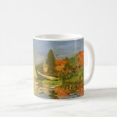 Regatta in Argenteuil von Claude Monet Kaffeetasse (VorderseiteRechts)