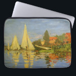 Regatta in Argenteuil von Claude Monet Laptopschutzhülle<br><div class="desc">Regatta von Claude Monet in Argenteuil (1872) ist ein Vintager Impressionismus, der ein nautisches Kunstmaler ist. Sie können die Reflektion der Segelboote im See Wasser sehen. Eine Seeseite mit einer Yacht oder einem Bootsrennen an einem sonnigen Sommertag. Über den Künstler: Claude Monet (1840-1926) war Gründer der französischen impressionistischen Malerei, wobei...</div>