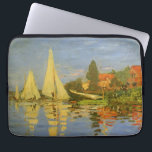 Regatta in Argenteuil von Claude Monet Laptopschutzhülle<br><div class="desc">Regatta von Claude Monet in Argenteuil (1872) ist ein Vintager Impressionismus, der ein nautisches Kunstmaler ist. Sie können die Reflektion der Segelboote im See Wasser sehen. Eine Seeseite mit einer Yacht oder einem Bootsrennen an einem sonnigen Sommertag. Über den Künstler: Claude Monet (1840-1926) war Gründer der französischen impressionistischen Malerei, wobei...</div>
