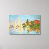 Regatta in Argenteuil von Claude Monet Leinwanddruck (Vorderseite)