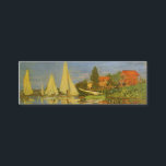 Regatta in Argenteuil von Claude Monet Mini Visitenkarte<br><div class="desc">Regatta von Claude Monet in Argenteuil (1872) ist ein Vintager Impressionismus, der ein nautisches Kunstmaler ist. Sie können die Reflektion der Segelboote im See Wasser sehen. Eine Seeseite mit einer Yacht oder einem Bootsrennen an einem sonnigen Sommertag. Über den Künstler: Claude Monet (1840-1926) war Gründer der französischen impressionistischen Malerei, wobei...</div>