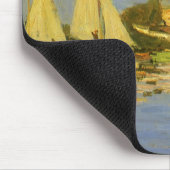 Regatta in Argenteuil von Claude Monet Mousepad (Ecke)
