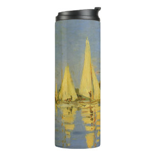 Regatta in Argenteuil von Claude Monet Thermosbecher