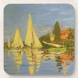 Regatta in Argenteuil von Claude Monet Untersetzer