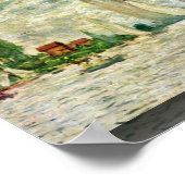 Regatta in Argentinien von Claude Monet Poster (Ecke)