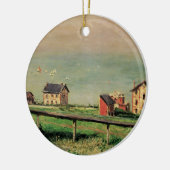 Regatta in Villerville bei Gustave Caillebotte Keramikornament (Links)