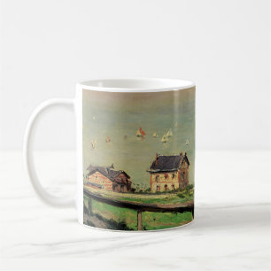 Regatta in Villerville von Gustave Caillebotte Kaffeetasse