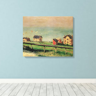 Regatta in Villerville von Gustave Caillebotte Leinwanddruck