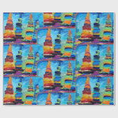 Regatta "Kunst von Kindern" Geschenkpapier (Flach)