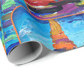Regatta "Kunst von Kindern" Geschenkpapier (Rolleneckpunkt)