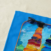 Regatta "Kunst von Kindern" Strandtuch (Beispiel)