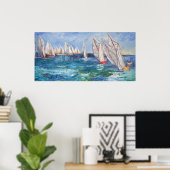 Regatta Poster (Heimbüro)