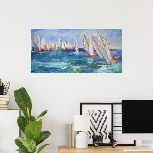 Regatta Poster (Heimbüro)