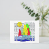 Regatta Postkarte (Stehend Vorderseite)