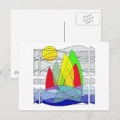 Regatta Postkarte (Vorne/Hinten)