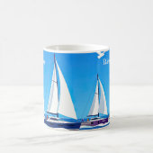 Regatta-Sieger bekommt alles Kaffeetasse (Mittel)