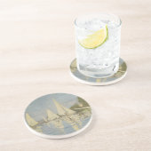 Regattas at Argenteuil, OIl Painting, Claude Monet Getränkeuntersetzer (Seite)