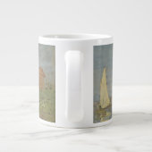 Regattas at Argenteuil, OIl Painting, Claude Monet Jumbo-Tasse (Rückseite)
