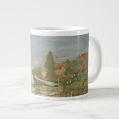 Regattas at Argenteuil, OIl Painting, Claude Monet Jumbo-Tasse (Vorderseite Rechts)