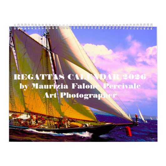 Regattas by Maurizia Falone Percivale Art Ph 2026 Kalender (Titelbild)