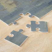 Regatten in Argenteuil, Öl auf Leinwand, Claude Mo Puzzle (Seite)