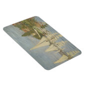 Regatten in Argenteuil, Ölgemälde, Claude Monet Magnet (Rechte Seite)