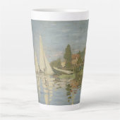 Regatten in Argenteuil, Ölgemälde, Claude Monet Milchtasse (Vorderseite)