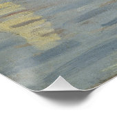 Regatten in Argenteuil, Ölgemälde, Claude Monet Poster (Ecke)