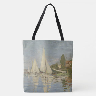 Regatten in Argenteuil, Ölmalerei, Claude Monet Tasche
