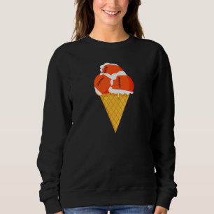 Regby Triple Scoop Ice Creme Cone Sweatshirt