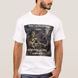 Regel 1 des Piratencode-Shirts T-Shirt
