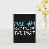 Regel #1 Fallen Sie nicht vom Boot ab, wenn Sie ei Karte (Gelbe Blume)