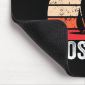 Regel 1 Immer die Katze aufkochen Funny Meme Männe Mousepad (Ecke)
