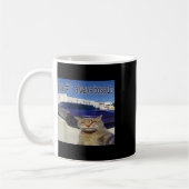 Regel 1 Immer die witzige Katze mit eigenem Ding a Kaffeetasse (Links)