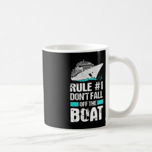 Regel #1 Nicht vom Vacati-Schiff abstürzen Kaffeetasse