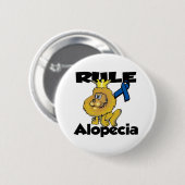 Regel Alopezie Button (Vorne & Hinten)