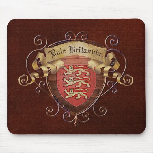 Regel Britannia Mousepad (Vorne)